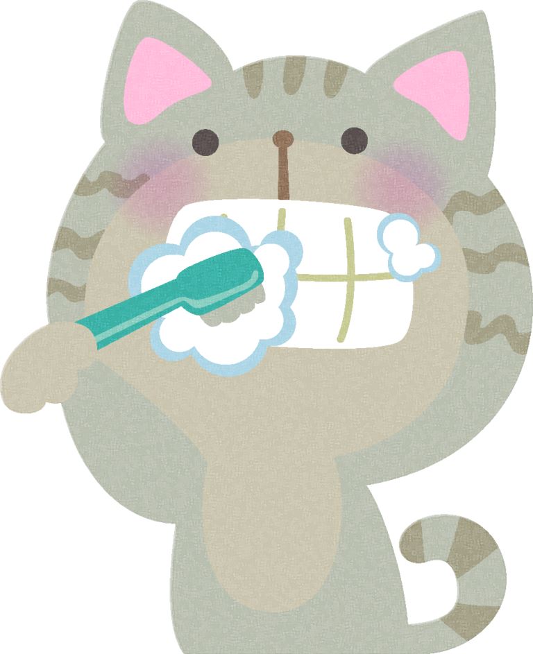 うちの猫は歯磨きが大嫌いだけど頑張っています